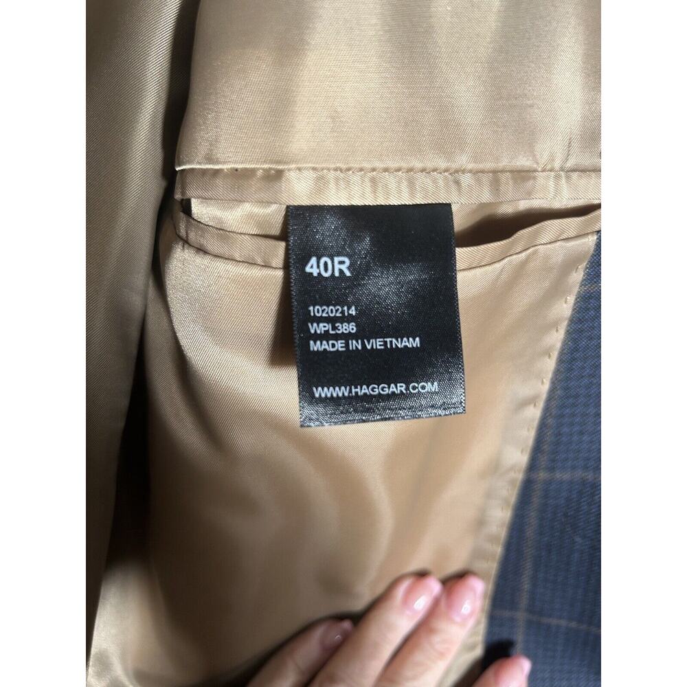 Haggar Classic Fit Dress Jacket Sz 40R - Picture 3 of 3